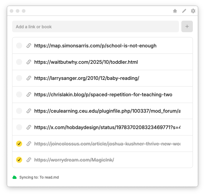 Read Later screenshot 1